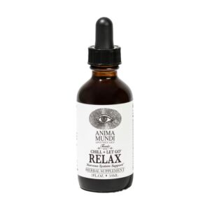 Anima Mundi tónico relajante natural apoyo sistema nervioso botella 2 oz