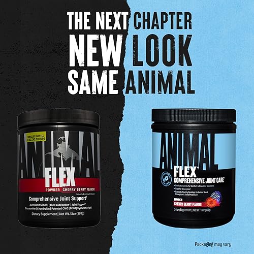 Etiqueta de Animal Flex Powder