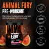 Etiqueta de Animal Fury preentrenamiento
