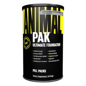Animal Pak multivitamínico para rendimiento deportivo