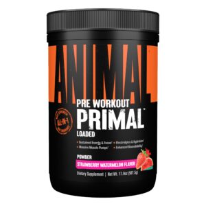 Version 1.0.0 Frente del envase Animal Primal Pre-entrenamiento