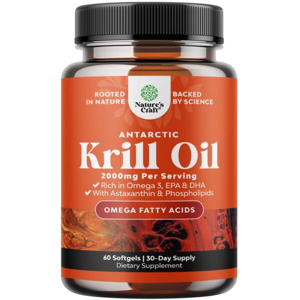 Version 1.0.0 Frente del envase Antarctic Krill Oil 2000 mg