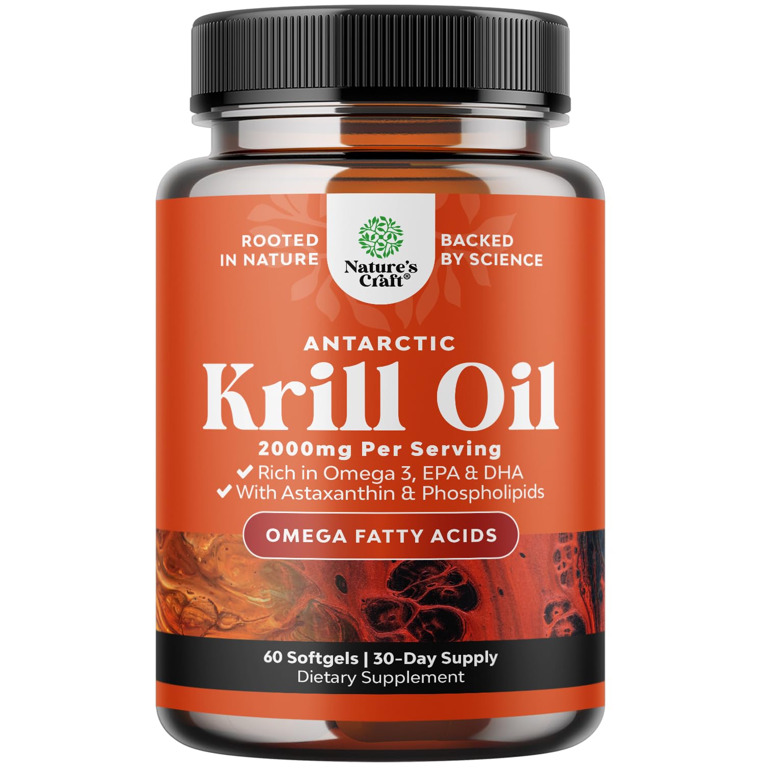 Natures Craft Krill Oil, 2000 mg
