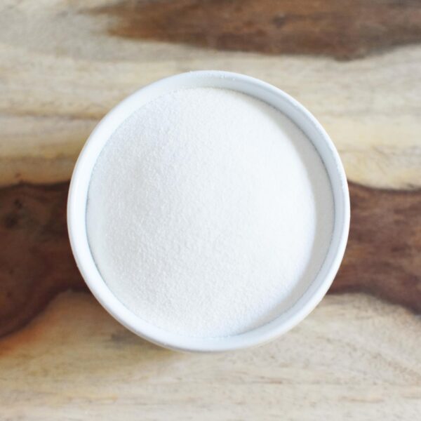 Frasco con etiqueta sin gluten