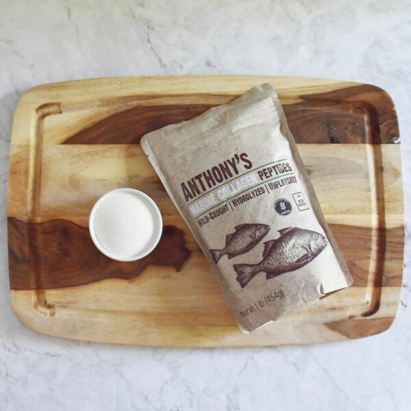 Polvo de colageno marino hidrolizado para bebidas