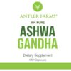 Version 1.0.0 Antler Farms suplemento Ashwagandha mejora energía y rendimiento imagen