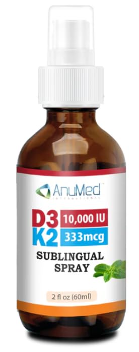 Version 1.0.0 Spray de Vitamina D3 K2 de AnuMed International