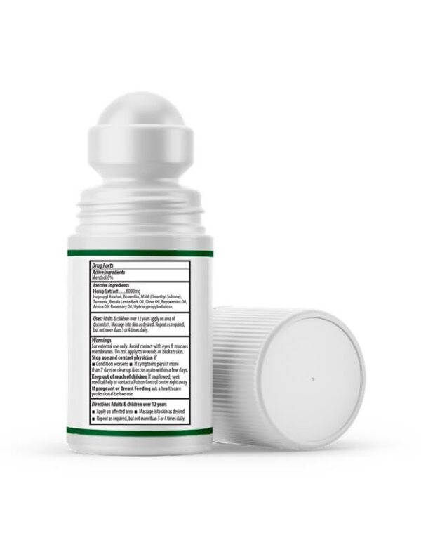 ANUMED roll on cáñamo con árnica y cúrcuma 2 paquetes 2oz