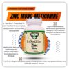 Detalle de etiqueta de L-OptiZinc 20 mg