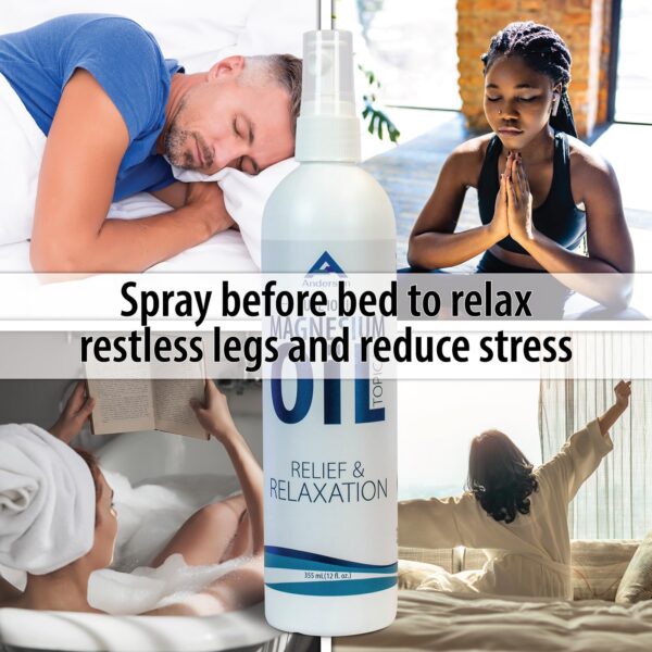 Aplicación en spray de magnesio