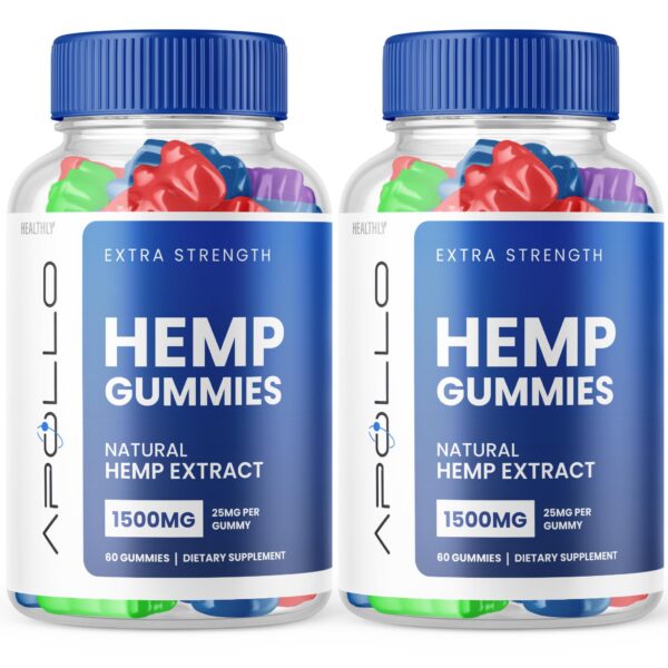 Gomitas de cáñamo Apollo - empaque frontal