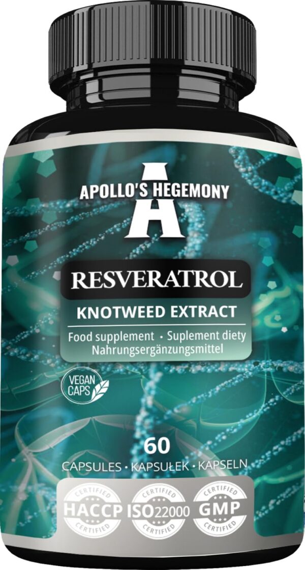 Frasco frontal de Resveratrol APOLLO'S HEGEMONY