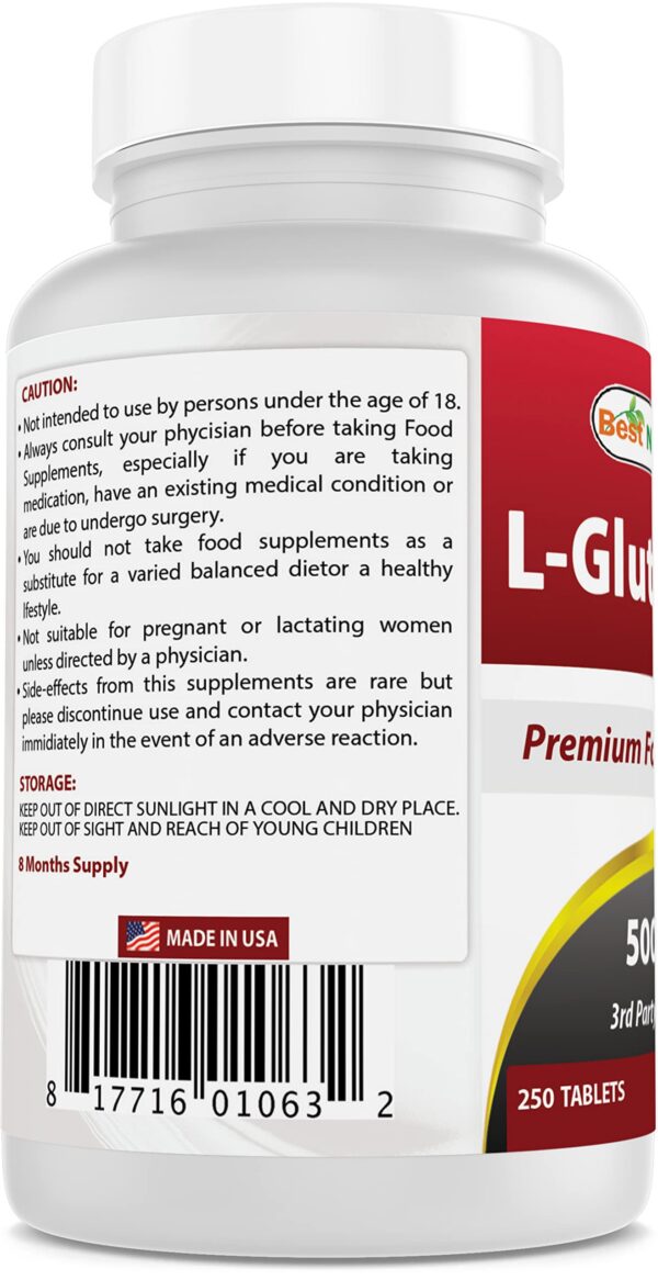 Version 1.0.0 Apoyo para la salud intestinal con L-Glutamina Best Naturals