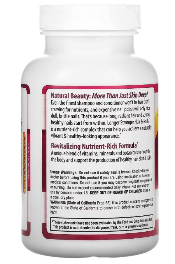 Applied Nutrition caja suplemento cabello y uñas