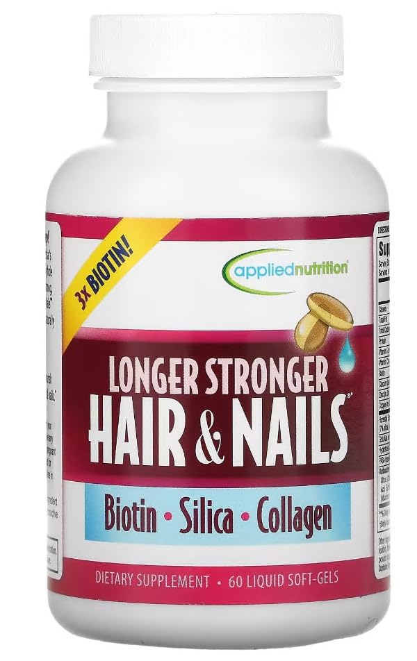 Applied Nutrition suplemento para cabello y uñas paquete 6 botellas