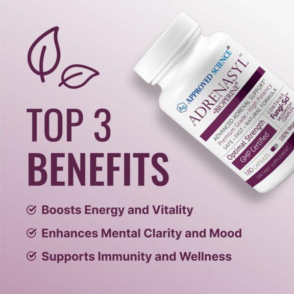 Etiqueta frontal de Adrenasyl