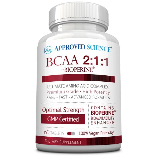 Version 1.0.0 Caja Approved Science BCAA 60 tabletas