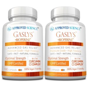 Approved Science Gaslys suplemento digestivo paquete 2 botellas