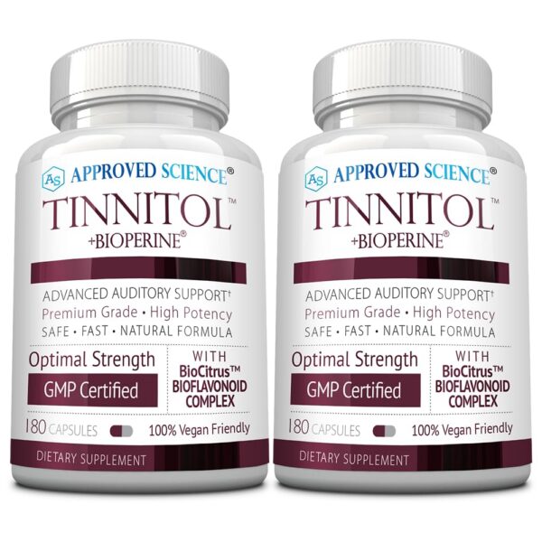 Approved Science Tinnitol frente de envase