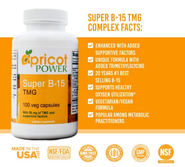 Frasco de cápsulas veganas Apricot Power