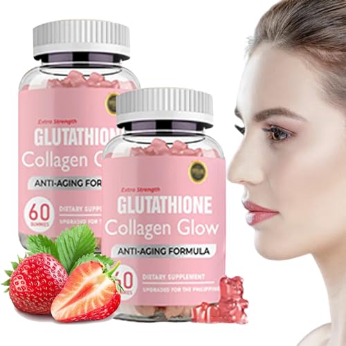 Version 1.0.0 AQILUN Glutathione Collagen Glow gomitas envase