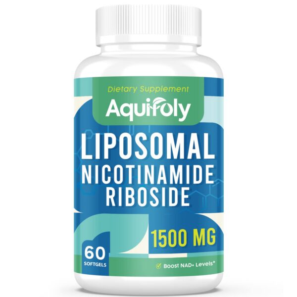 Aquifoly liposomal nicotinamide riboside botella