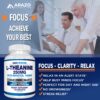 Capsulas Arazo Nutrition L-Teanina Inositol suplemento para estrés