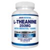 Frasco Arazo Nutrition L-Teanina 250mg Inositol 120 cápsulas vegetales