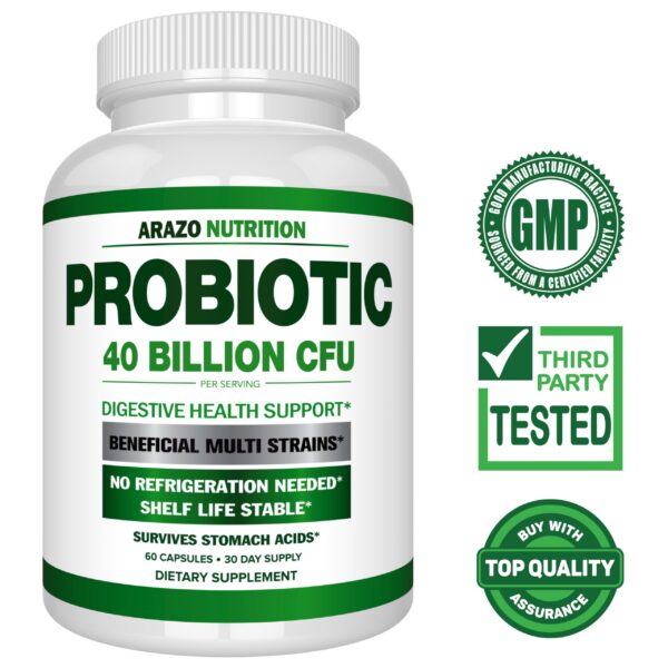 Close up probióticos Arazo Nutrition con liberación retardada