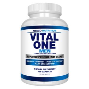 Version 1.0.0 Botella Arazo Nutrition Vital One multivitamínico para hombres