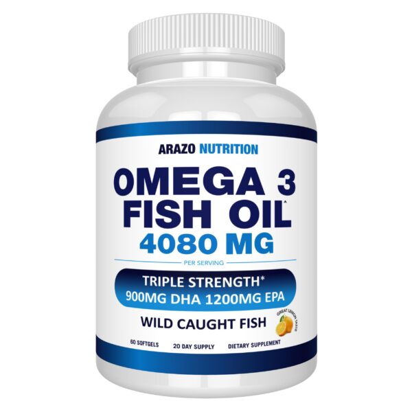 Version 1.0.0 Frente del envase Arazo Omega-3 Salvaje
