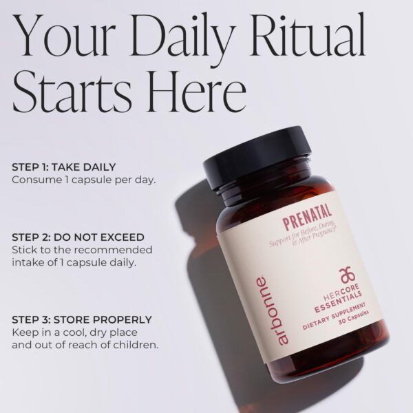 Cápsulas veganas de una toma diaria