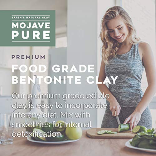 Arcilla bentonita natural para mascarillas faciales y limpieza piel