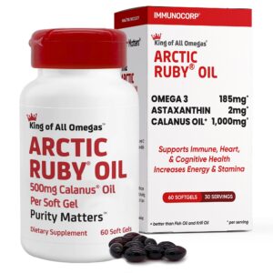 Arctic Ruby Oil suplemento omega 3 y antioxidantes 60 cápsulas