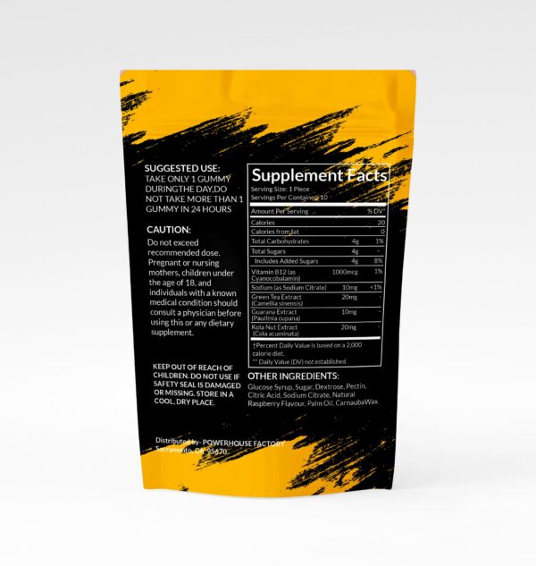 Version 1.0.0 Etiqueta de Aristochew gominolas para hombres mango