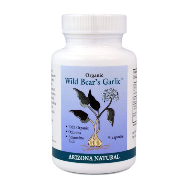 Arizona Natural Resource cápsulas ajo silvestre del oso 235 mg