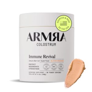 Version 1.0.0 Frasco de ARMRA Colostrum polvo premium para salud