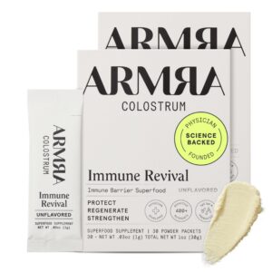 ARMRA Colostrum polvo premium para salud intestinal e inmunidad