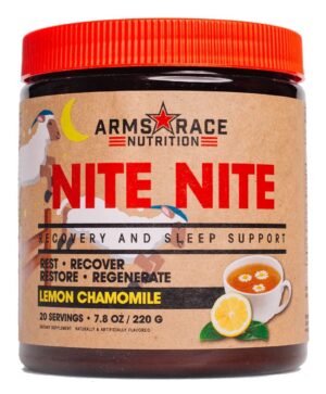 Arms Race Nutrition NITE NITE apoyo sueño y recuperación 20 porciones