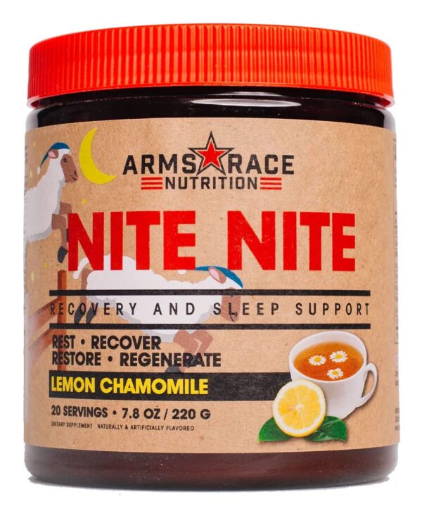 Arms Race Nutrition NITE NITE apoyo sueño y recuperación 20 porciones