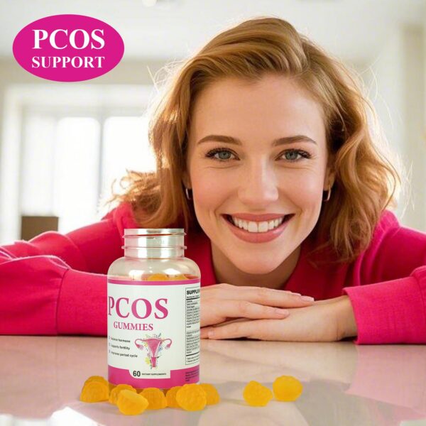 Version 1.0.0 Etiqueta de Aromlife PCOS gomitas sabor naranja