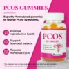 Version 1.0.0 Frasco de gomitas PCOS Aromlife con etiqueta