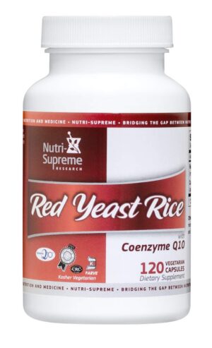 Arroz de levadura roja 600 mg Nutri-Supreme botellas 120 caps