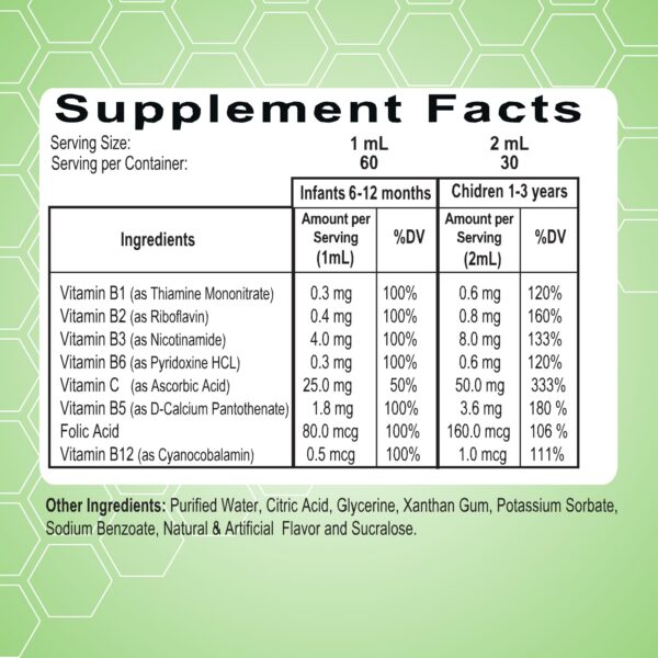 Arymar ácido fólico y vitamina c en botella líquida