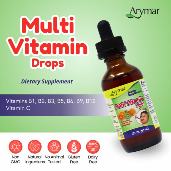 Arymar complejo b líquido suplemento para niños