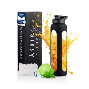 Asbirg vidrio shaker negro frontal