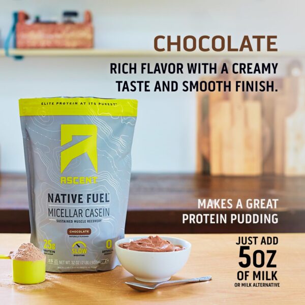 Empaque lateral de proteina Ascent