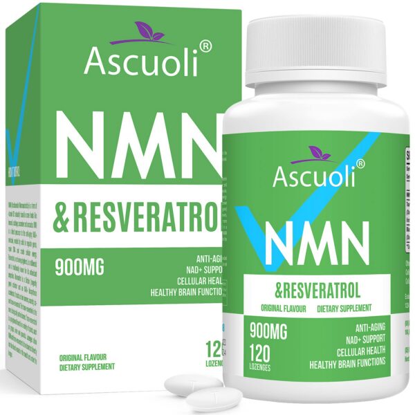 Ascuoli NMN Resveratrol frontal