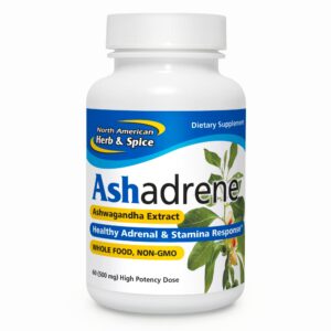 Ashadrene NORTH AMERICAN HERB & SPICE frasco frontal