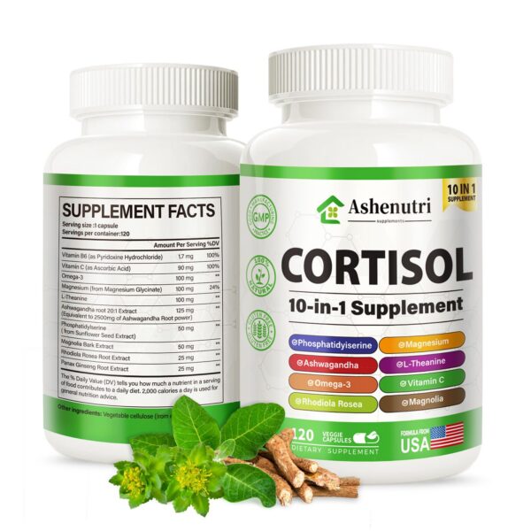 Frasco con etiqueta del producto